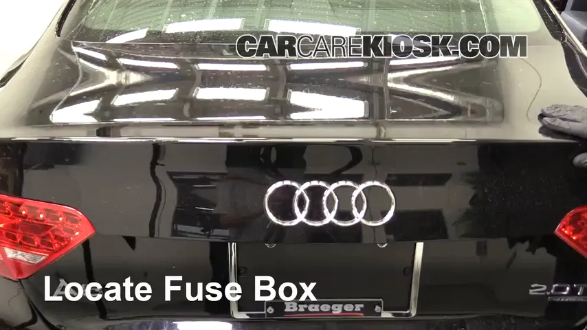 2010 Audi A5 Quattro 2.0L 4 Cyl. Turbo Fuse (Engine) Check